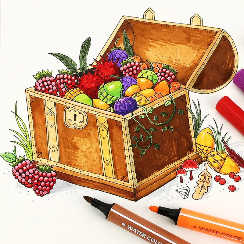 Детские моющиеся цветные ручки для рисования набор ручек и маркеры творчества
