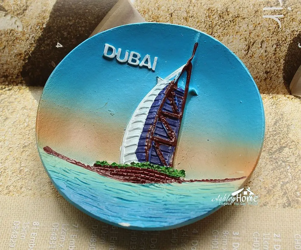 Magnete Frigorifero Burj Khalifa Dubai – 3D In Resina – Souvenir Fatto A Mano – 5-8 Cm