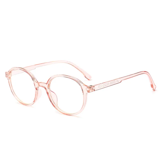 Очки с защитой от синего света, мужские защитные очки оправа для очков, игровые Компьютерные очки для женщин, прозрачные - Цвет оправы: Pink