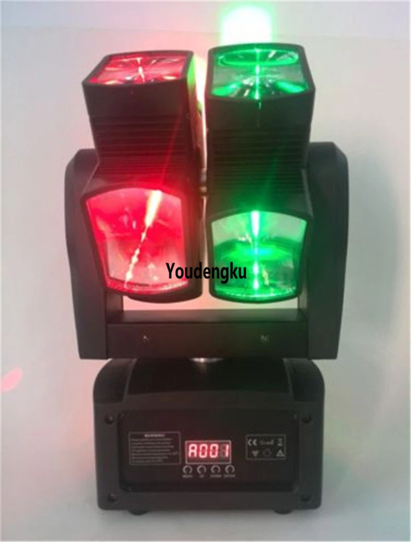 2 pcs Hot sale party dual tilt moving head sharp dj led 8*10w rgbw 4in1 hot wheel beam light for stage | Лампы и освещение