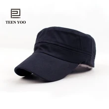 Корейская Военная Кепка с плоской крышей из хлопка, однотонная, с костями, Militar Eua, армейская Кепка, для женщин и мужчин, на открытом воздухе, повседневный спортивный козырек солнцезащитной кепки