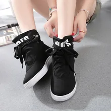 2016 Populaire Tous Les Causal femmes chaussures Pas Cher Loisirs Femmes appartements Haute Ventes chaudes Chaussures Ventes Chaudes De Mode Toile Chaussures lacent chaussures