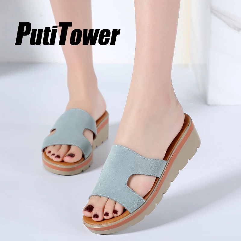 

Outdoor Women Slippers Fashion Platform Shoes Female High Quality Walking Shoe Wedges Sandals Chaussures Femmes Zapatos De Mujer