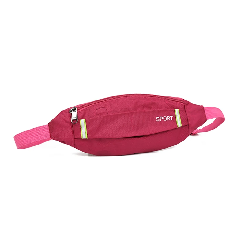 

7 Colors Portable Wear-resisting Waist Bag Oxford Waterproof Money Coin Mobile Phone Men And Women Popular Belt Bags