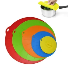 5 шт./компл. силиконовая чаша для микроволновой печи крышка Крышка для кастрюли Крышка для сохранения пищевых продуктов Кухонная обертка инструменты Кухонная Посуда Лидер продаж