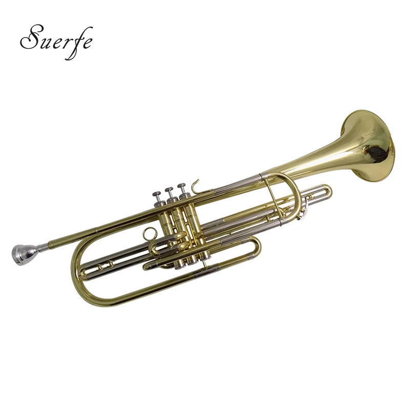 Чехол для музыкального инструмента Piston Bass труба B плоская желтая латунная