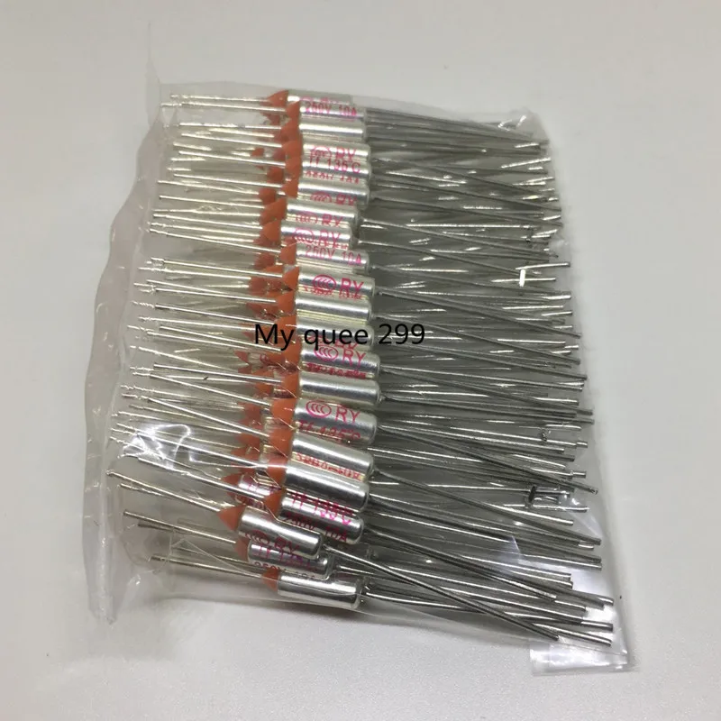 Free Shipping Ry 100pcs/lot New Micro Thermal Fuse 10a 250v Ry 135