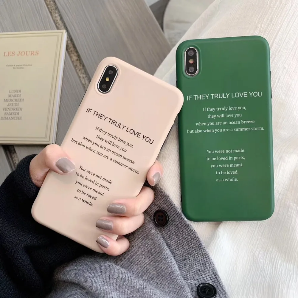 Чехол с надписью Love для iPhone 6 S 7 7plus 8 8plus X XR XS Max love imd |