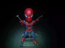 The Amazing Spider-Man 2 Marvel Super Hero Spider Man Peter Parker Cute Egg Attack Action EAA-001 18CM Action Figure