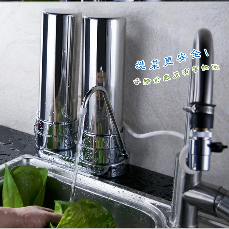 

High Quality 2 Garde 304 Stainless Steel Ultrafiltration Water Filter Water Purifier for Home Kitchen