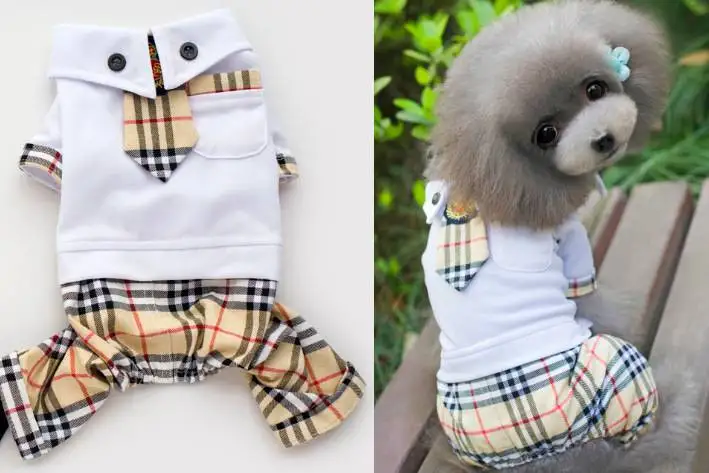 Pets Uniform Pants Legs Dog Clothes Pet Clothes Pe...