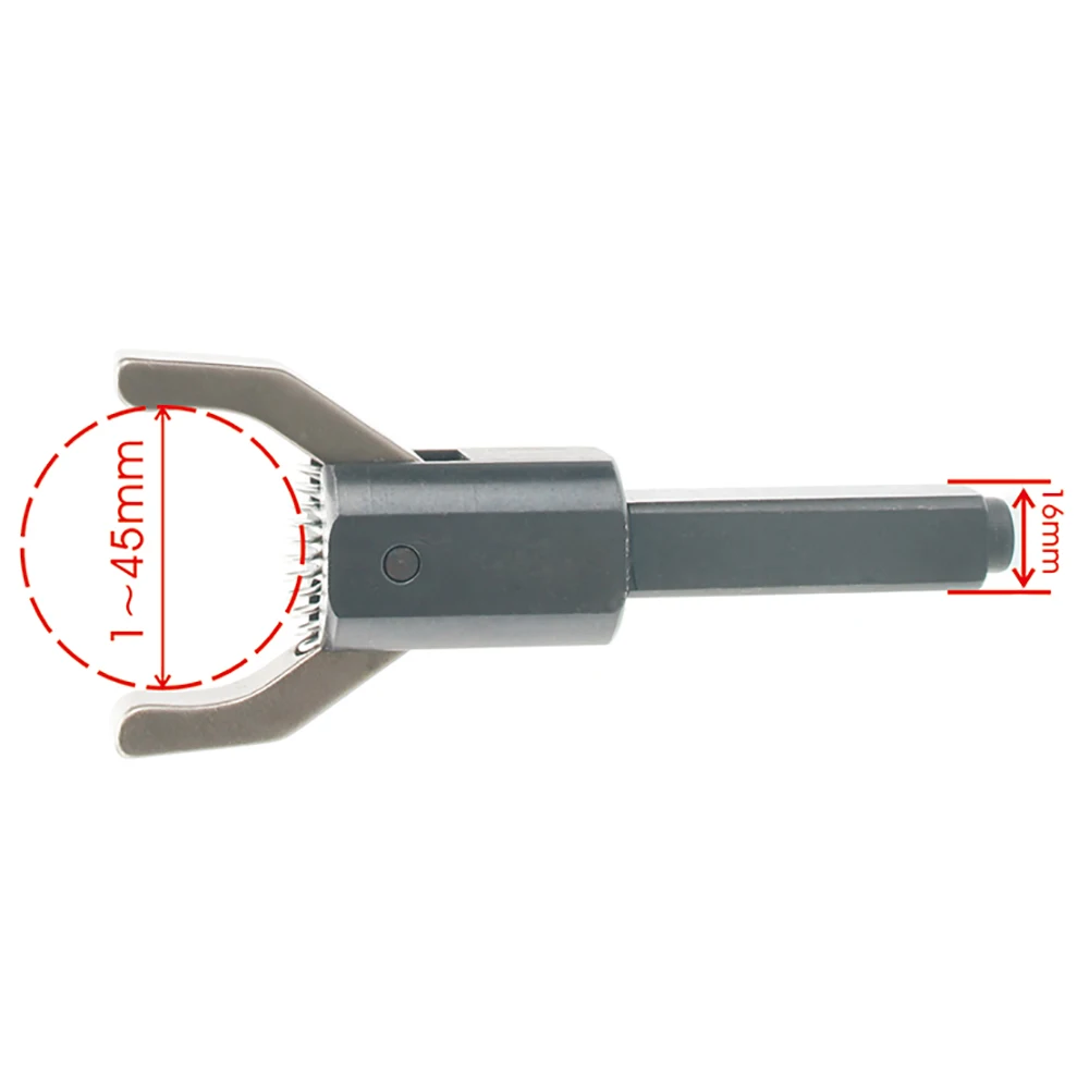 Square Shank 16mm Токарный станок с ЧПУ Съемник 16/20/25 мм автоматический сварочный аппарат коготь Тяговый зажим Фидер квадратное сверло и Круглый хвостовик 1-45 мм, в ассортименте - Цвет: Square Shank 16mm