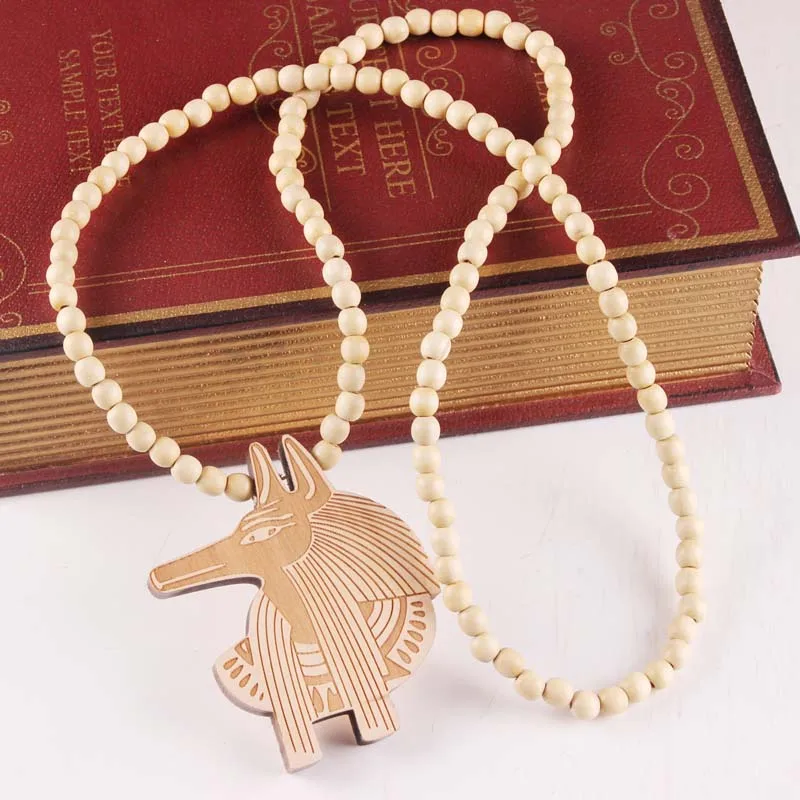 Good Wood Goodwood Hip Hop Jewelry Necklace Fox Wood