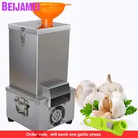 BEIJAMEI New Arrival 24kg/h Stainless Steel 180w Commercial Garlic Peeling Machine Electric Garlic Peeler Price 1
