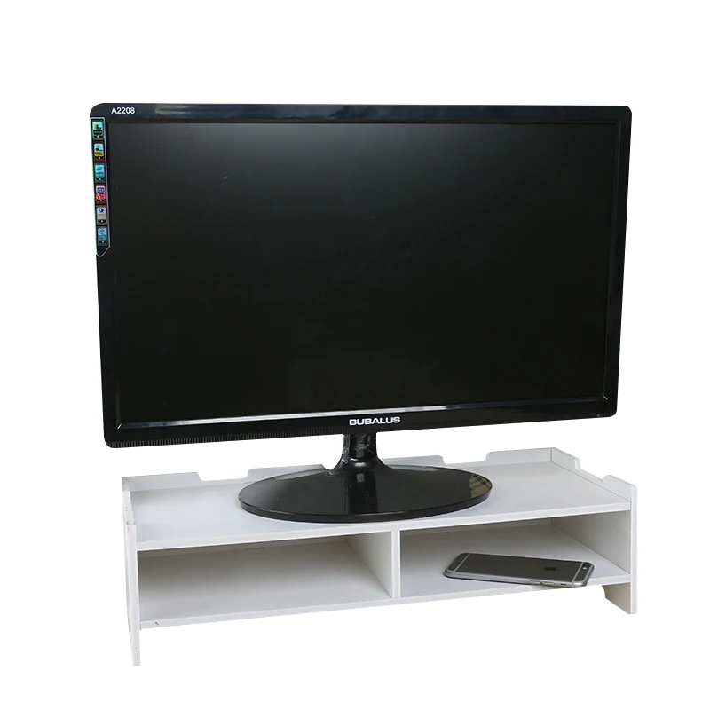 Monitor PC Computer Laptop Stand Router Storage Racks TV