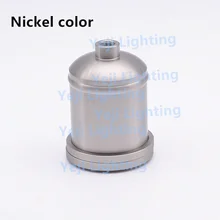 Ретро старинный держатель лампы E27 E26 гнездо основание светильника для люстры от black pearl, гирлянда