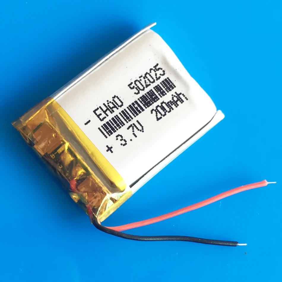502025 3 7 V 200mAh полимерная литий ионная аккумуляторная батарея для mp3 bluetooth Смарт