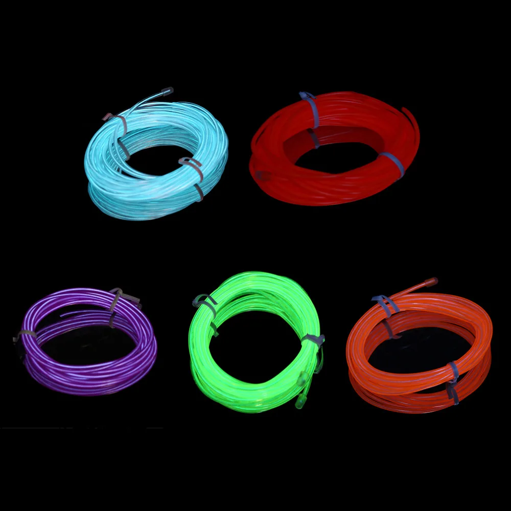 4M font b Led b font font b EL b font Wire Tube Rope font b