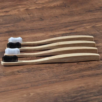 

New Thick bamboo handle tooth brush wave toothbrush bristles Tooth Brush brosse a dent bambou Oral Care Eco Friendly Toothbrush