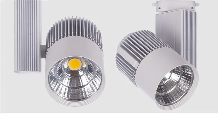 Faixa de Luz Luzes do Trilho para Roupas Fonte Spotlight Pingente Loja Luz Pista Ac85-265v Spotlighting Cob Led 20w 3 High Quality Luzes e Iluminação