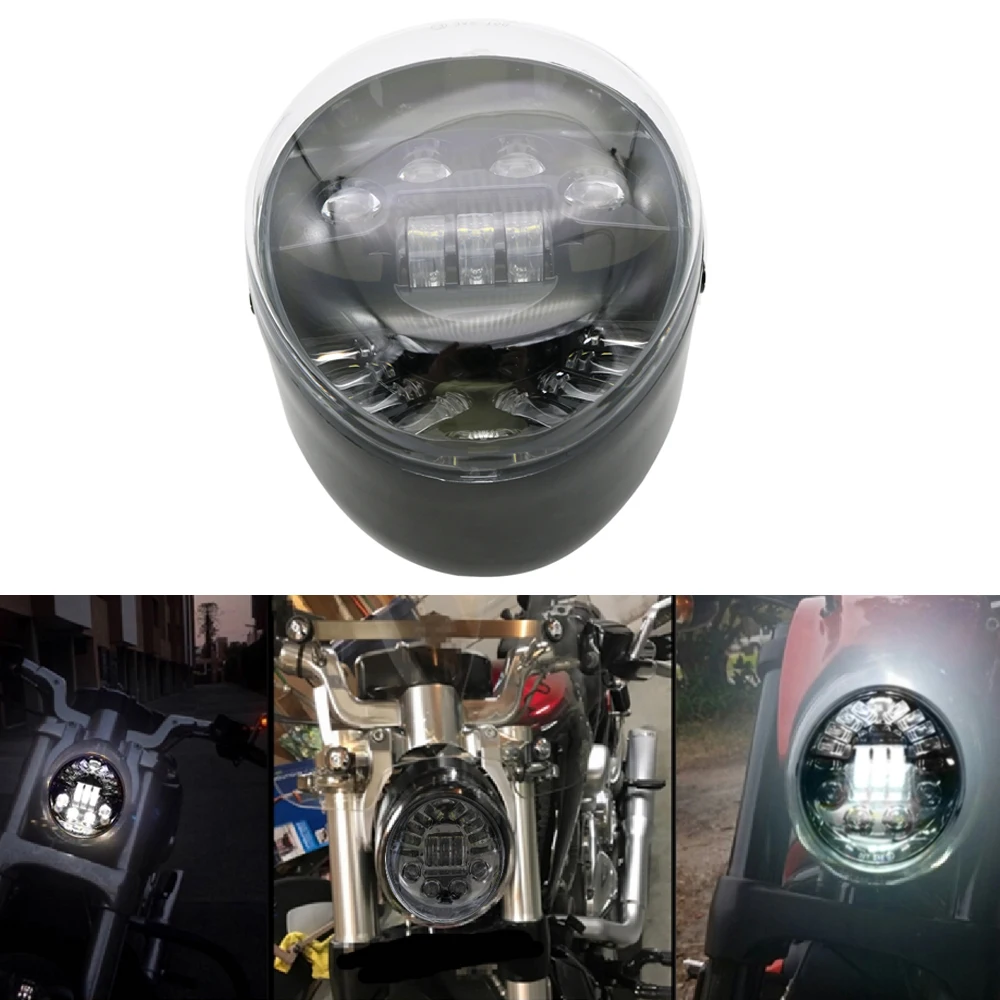 Black Hi//Lo LED Headlight Motor for Harley V Rod V-rod VROD VRSC VRSCA VRSCDX