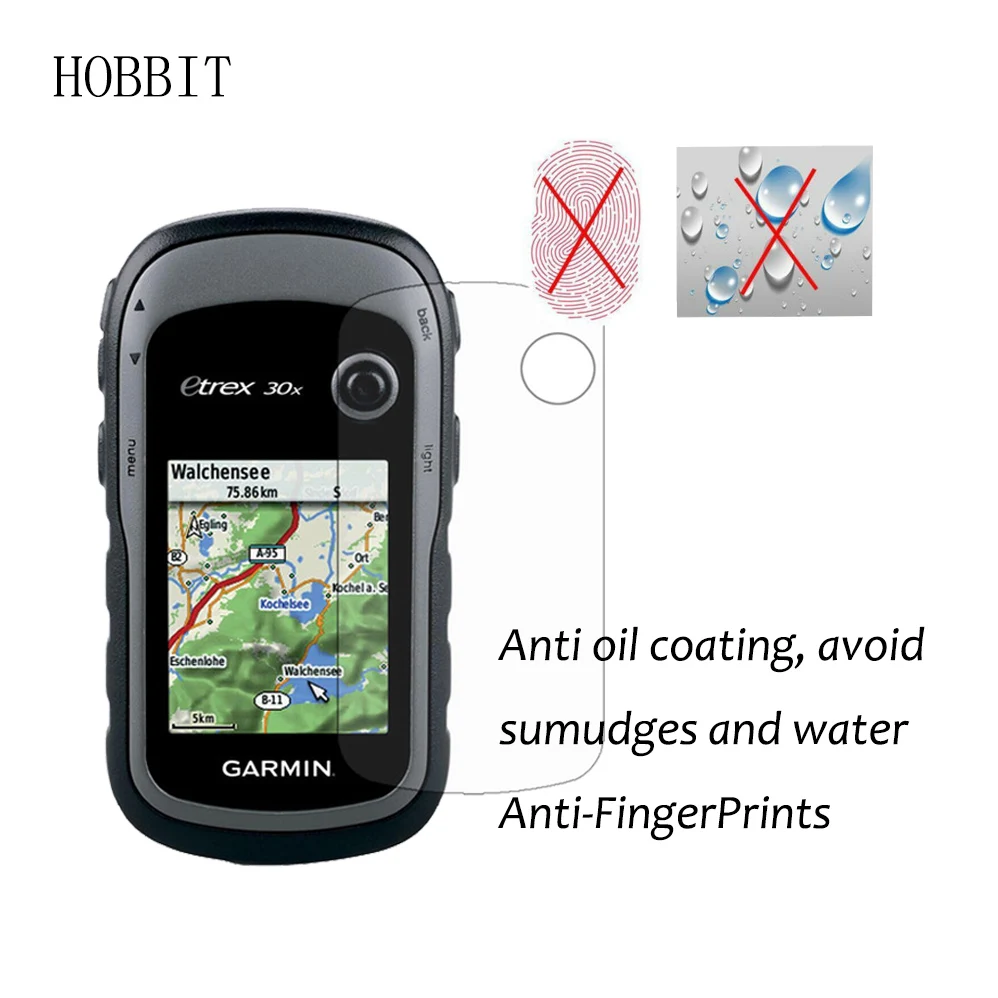 3 упаковки для Garmin eTrex 10x 20x 30x походный ручной gps-навигатор Взрывозащищенная защита экрана прозрачная Противоударная пленка