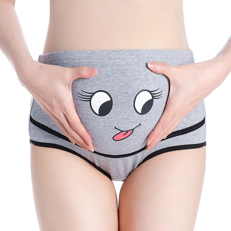 

New Pregnant Panties High Waist Mother Belly Support Underwear Cotton Postpartum Briefs Pregnancy Short Pants