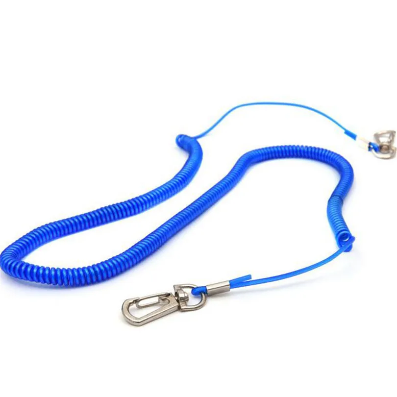

Elasticity Coiled Long Lanyards Prevent Lost Retention Rope Kayak Secure Outdoor Line 3M-20M 1ps Fish Tool Fishing Tackle Boxes