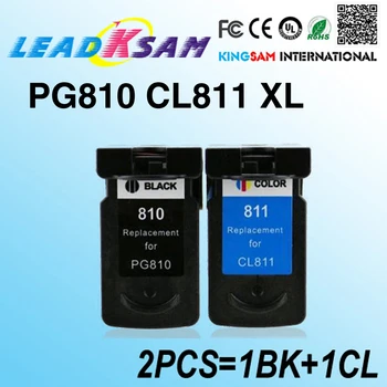 

2Pcs PG-810 CL-811 Ink Cartridge compatible For PG810 CL811 PG810XL iP2770 iP2772 MX328 MX338 MX347 MX357