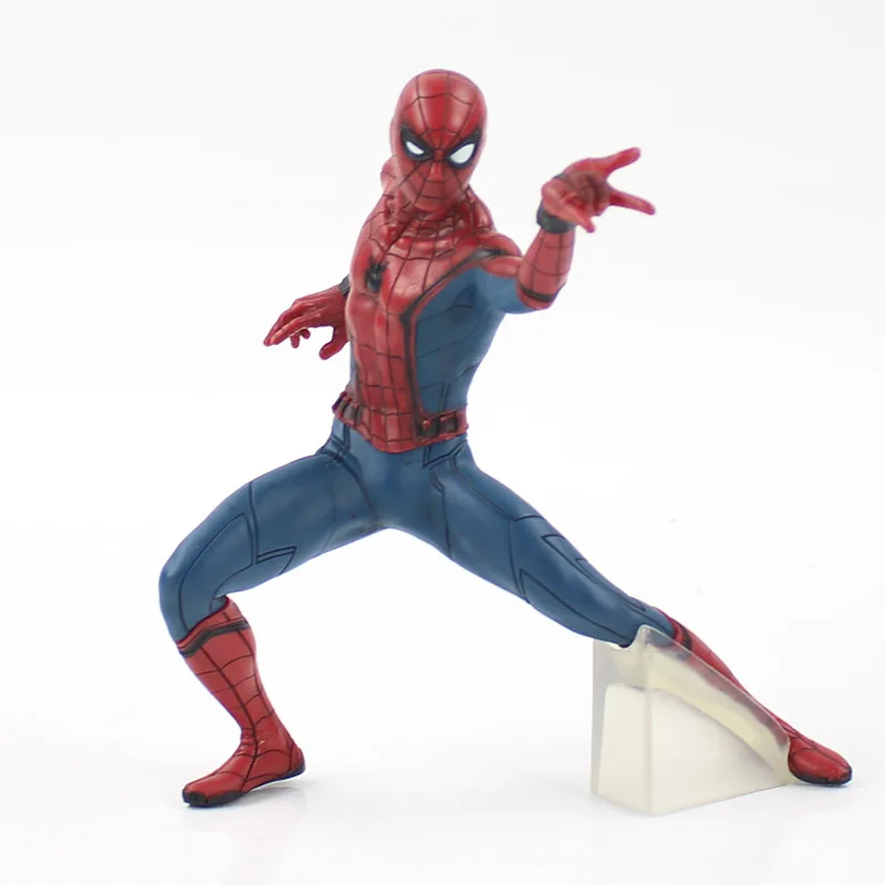 

18cm Superhero Spider-Man Homecoming Spiderman PVC Action Figure Toys Anime Model Collection Kids Gift