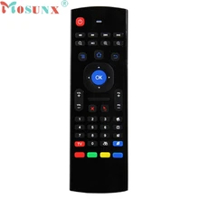 Высокое качество Mosunx 2,4 ГГц беспроводной пульт дистанционного управления клавиатура Air mouse для XBMC Android TV Box Motion sensor Fly mouse Pro мыши