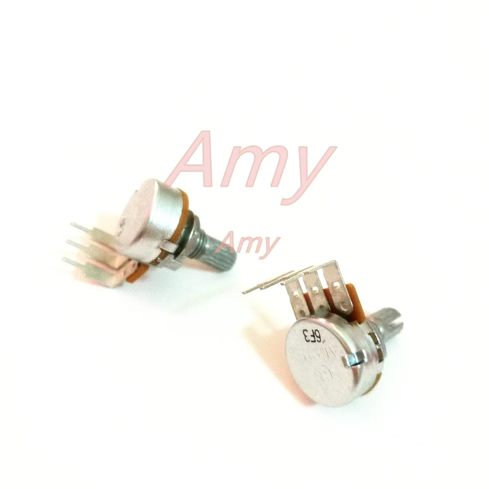 

5pcs/lot The imported B10K single B103 audio volume potentiometer 15MM rachides have a fever 3 feet feet