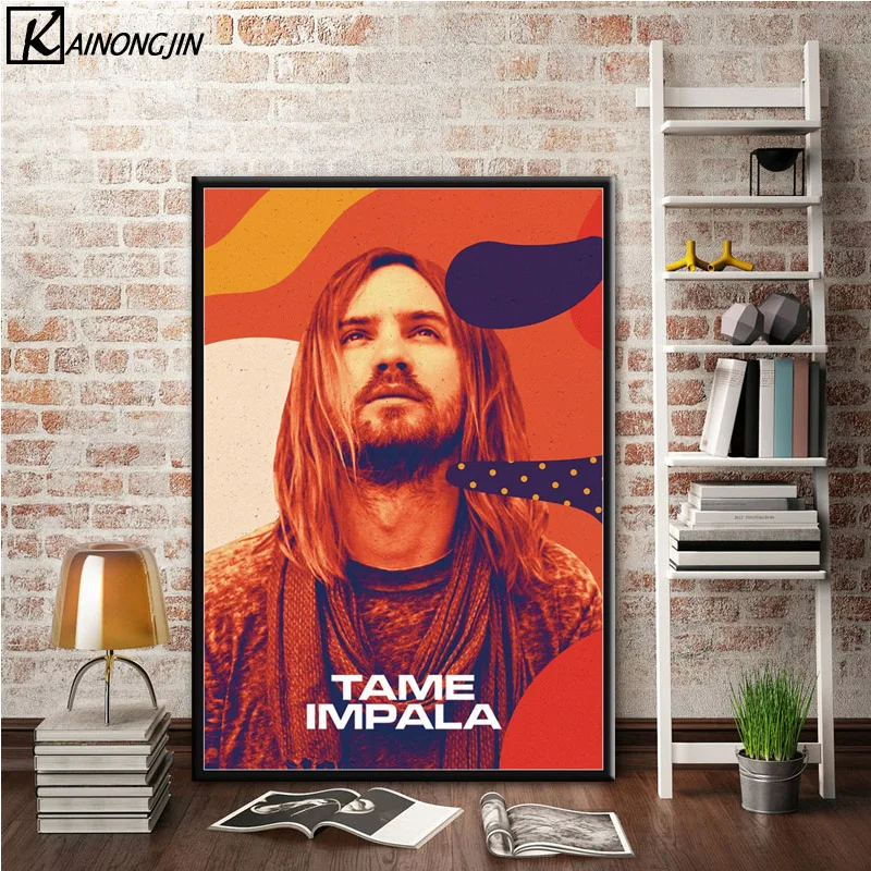 Art Poster Tame Impala Psychedelic Rock Band Posters and Prints Wall Picture Canvas Painting Room Home Decoration - Цвет: 020