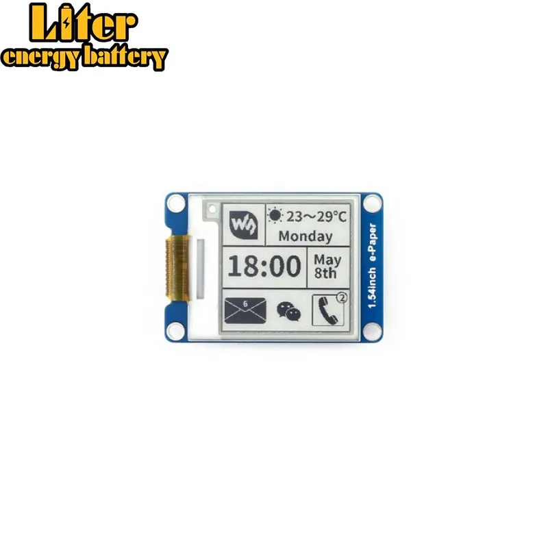 Waveshare1.54inch e-бумажный Модуль 200x200, 2,9 дюйма e-Бумага 296x128, 4,2 дюйма e-Бумага, 400x300 E-Ink, SPI интерфейс для Raspberry PI