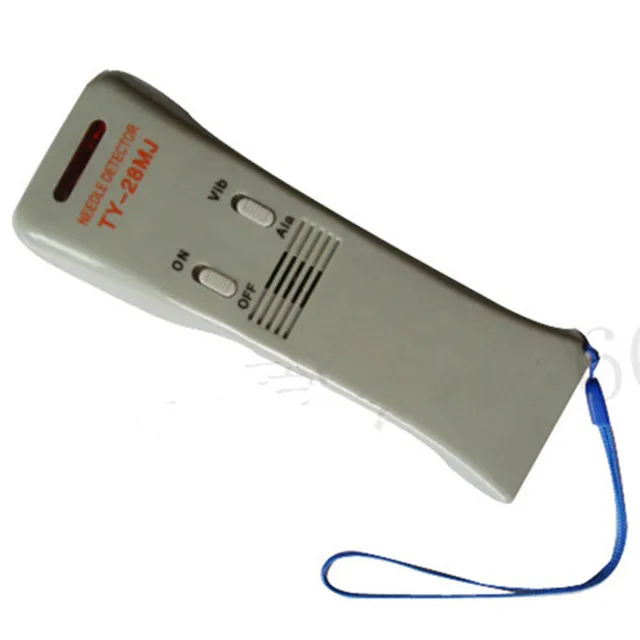 US $50.00 Handheld Metal Detector hand held Needle detecting device food safe Tester Small Needle scanner sea