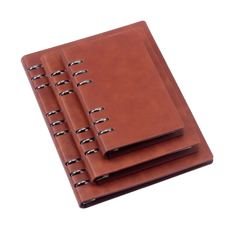 A6/A5/B5 спиральный персональный Ноутбук Дневник для путешествий Bullet Journal бизнес записная книжка 6 колец Органайзер канцелярский альбом