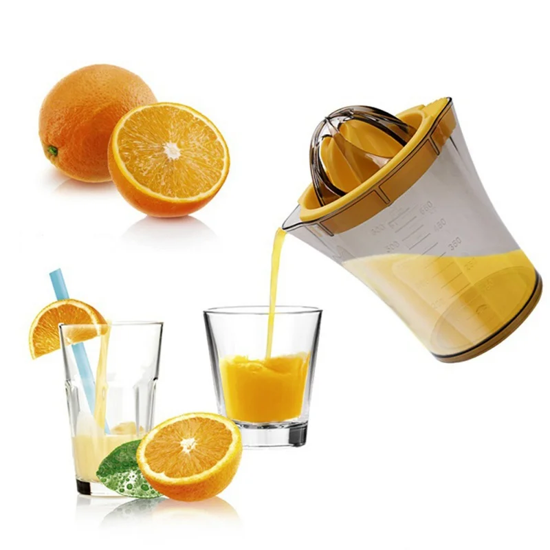 

Manual Lemon Juicer 100% Orange Citrus Squeezer Fruit Coffee Cup Portable Manual Citrus Juicer Fruit Squeezer