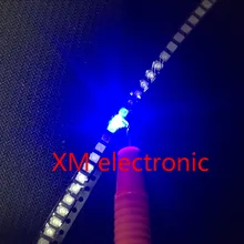 200 шт./лот 1210 3528 синий светодиод SMD ультра яркий синий светильник 470-475NM 3,0-3,6 V чип led лампа высокий светильник ing