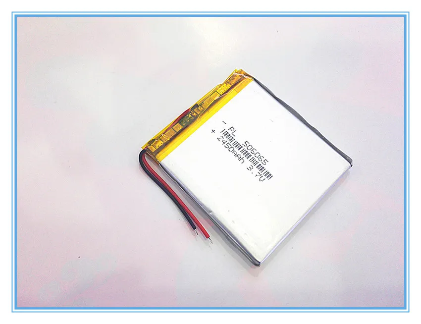Планшет батарея 3,7 в литий-полимерный аккумулятор 506065 не MP5 gps переносной электронный планшет 2450 мАч