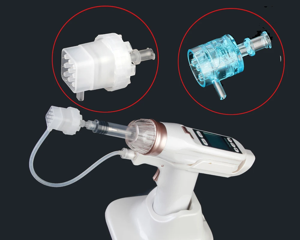 

Hydrolifting Gun Mesotherapy EZ Negative Pressure Meso gun, Mesotherapy Water Injector Microcrystal Injection and parts