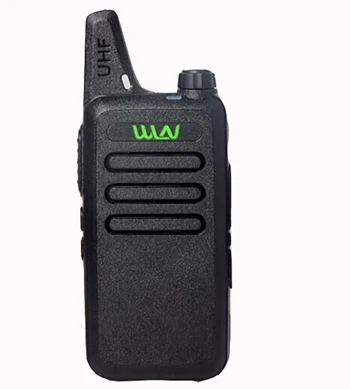 4 шт. WLN KD-C1 мини Wiress Walkie Talkie UHF портативная двухсторонняя радиостанция коммуникатор приемопередатчик ham Радио рация - Цвет: black without box