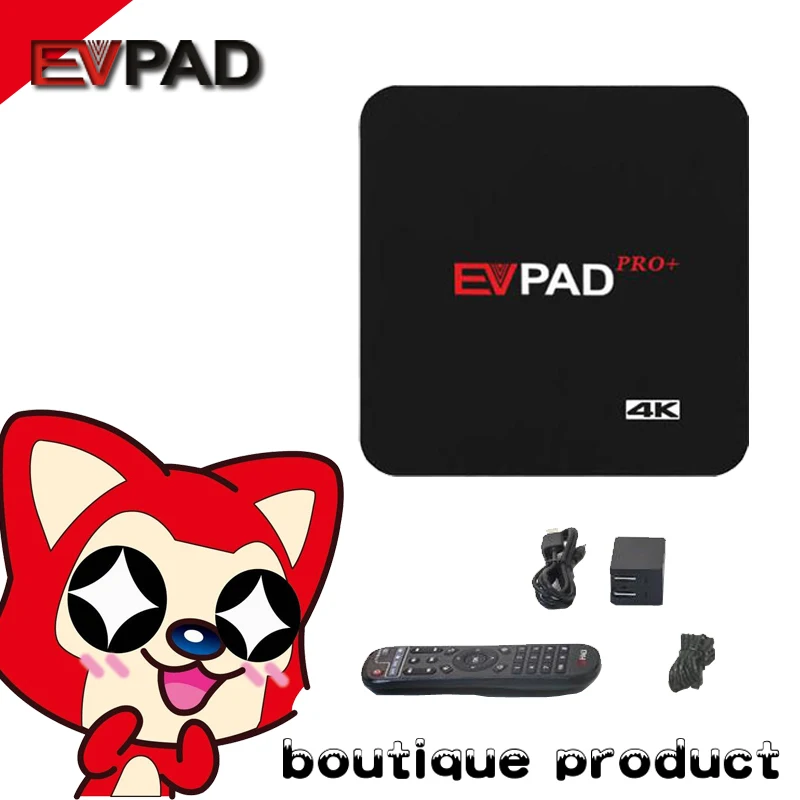 ТВ бокс EVPADpro + smart box evpad pro Android телеприставка Bluetooth4.0 4K Китайский Гонконг Малайзия