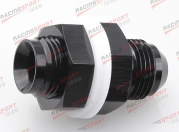 

AN -8 8AN AN8 Fuel Cell Tank Adapter Bulkhead Fitting black/blue