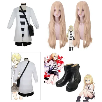 

Angels of Death Rachel Gardner shoes cosplay Costumes Rachel Gardner Japanese kimono Ray backpack fashion Girl uniform set