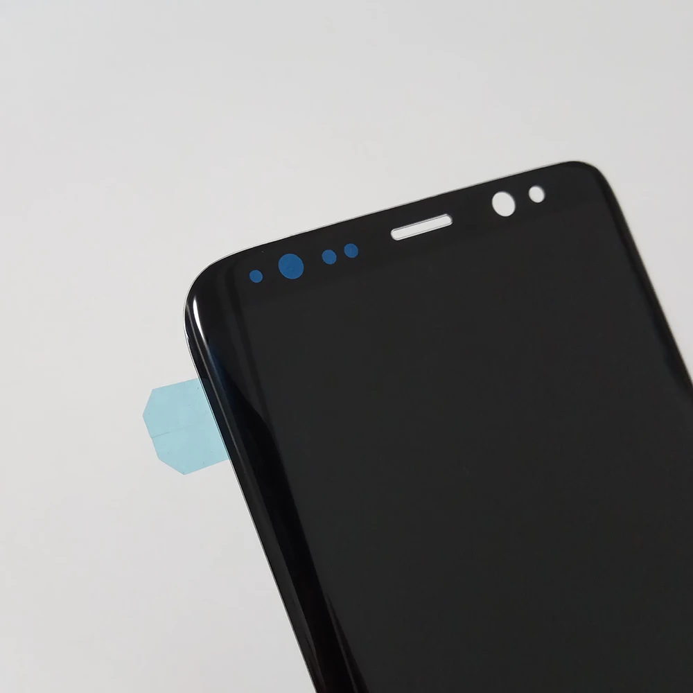 Оригинальный SUPER AMOLED S8/S8 плюс ЖК дисплей + рамка для Samsung Galaxy S8 g950 G950F Дисплей G955 G955F