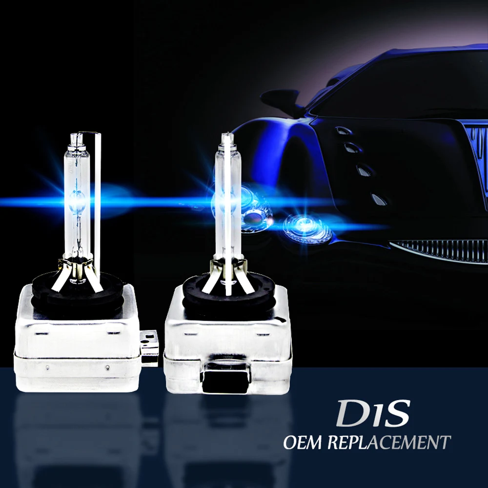 

DOZZOR 2Pcs/set HID LED Bulb Car Headlight Kit Bulb 35W 6000K For D1S/D1C D1R D2S D2R D3S/D3C D4S D4R D2S D2R