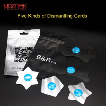 

WOZNIAK 5PCS/LOT Multifunctional LCD Dismantling Card Mobile Shell Opening Tool Spring steel sheet Mobile Maintenance Necessary
