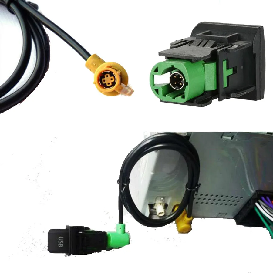 USB AUX переключатель кабеля RCD510 RCD300 + для VW Golf MK6 Jetta MK5 Sagitar Polo|usb aux|aux switchaux usb |