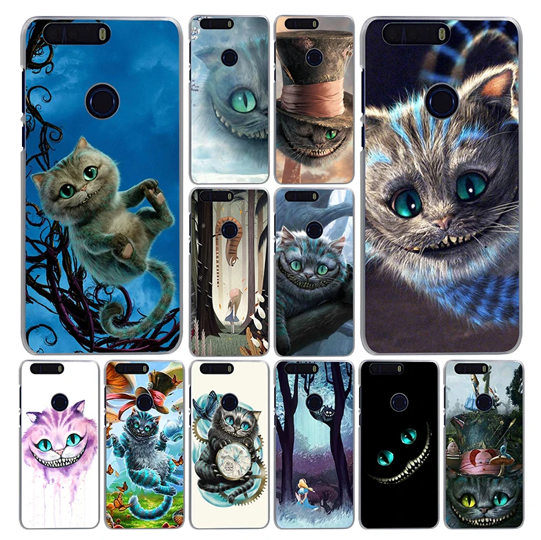 

Lavaza Capa Alice Cheshire Cat Phone Case for Huawei Honor Note 10 Play 10 9i 9 8C 8X 8 Lite 7X 7A 6C Pro 6A