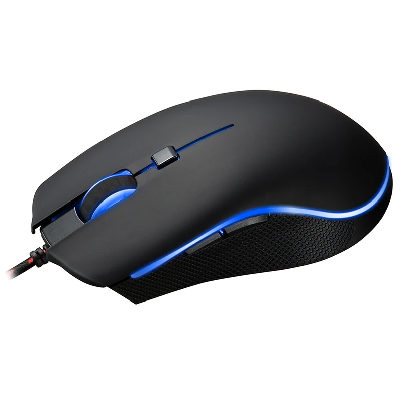

Wired Gaming Mouse With LED Backlight 6 Button 4000DPI Optical Mice for PC Laptop Computer HSJ-19